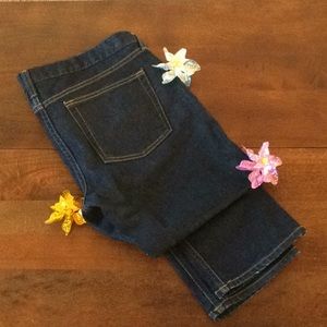 Dark JCrew Matchstick Jeans